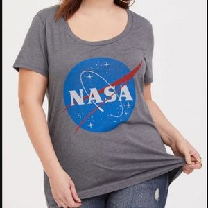 Torrid Slim Fit Nasa T-shirt, sz 18